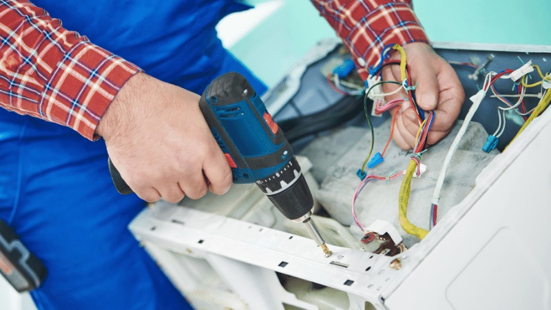 Küçükçekmece Beko Beko çamaşır makinesi kart tamiri – Su almama arızası orijinal parça ile giderildi. - Teknik servis örneği